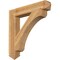 Ekena Millwork Legacy Arts & Crafts Rough Sawn Bracket, Western Red Cedar, 6"W x 38"D x 38"H BKT06X38X38LEC03RWR - alternate 1